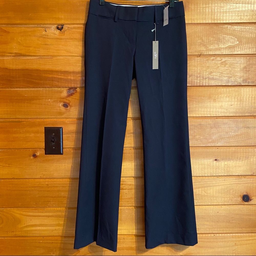 Navy Ann Taylor trousers NWT